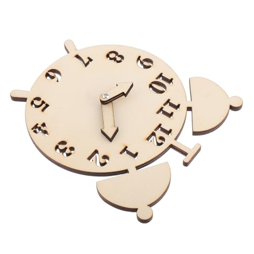 Toddmomy Wecker Aus Holzspänen Puzzle-Uhr Aus Holz Handgefertigte Holzuhr Vintage Wohnkultur DIY-Uhr Teile Für Die Uhrmacherei Bestandteile Von Wanduhren Werkzeuge Zum Uhrenbau Khaki Toddmomy Wecker Aus Holzspänen Puzzle-Uhr Aus Holz Handgefertigte Holzuhr Vintage Wohnkultur DIY-Uhr Teile Für Die Uhrmacherei Bestandteile Von Wanduhren Werkzeuge Zum Uhrenbau Khaki von Toddmomy