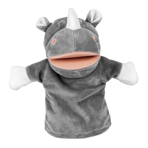 Toddmomy Weiche Handpuppe Plüsch mit PP Baumwolle für Puppentheater Erzählspiele Rollenspiel Lernspielzeug von Toddmomy
