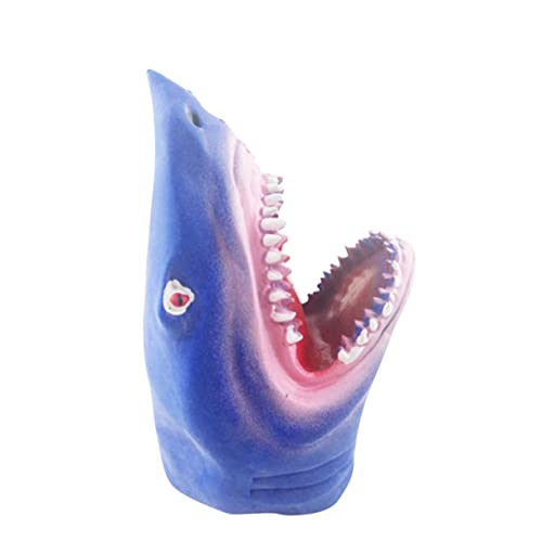 Toddmomy Weiche Realistische Handpuppe aus Sicherem Kunststoff Interaktives Storytelling für Fördert Fantasie und Kommunikation für Eltern Junge Mädchen Spiele Blau von Toddmomy