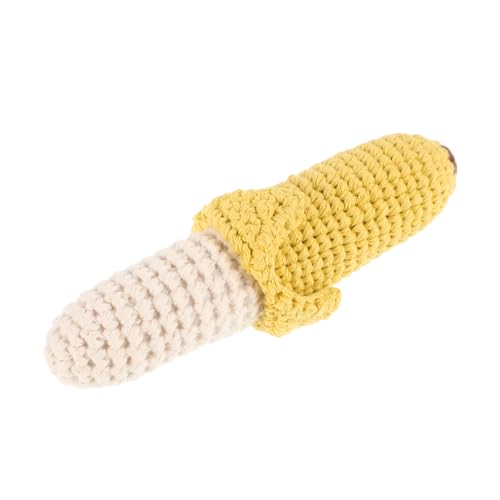 Toddmomy Weiche in Bananenform Gehäkelt Sicherer Beißring für Kleinkinder Leichter Handkoordination und Motorischen Entwicklung Toddmomy Weiche in Bananenform Gehäkelt Sicherer Beißring für Kleinkinder Leichter Handkoordination und Motorischen Entwicklung von Toddmomy