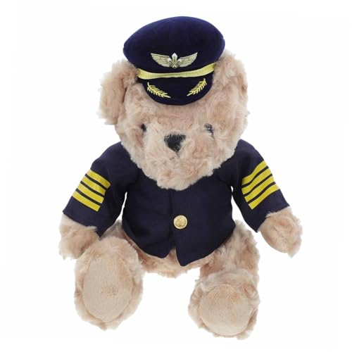 Toddmomy Weicher Plüschpilot Bär Kuscheltier Kleine Stofftier Figur Für Shower Babyzimmer Dekoration Kreatives Für Party Toddmomy Weicher Plüschpilot Bär Kuscheltier Kleine Stofftier Figur Für Shower Babyzimmer Dekoration Kreatives Für Party von Toddmomy