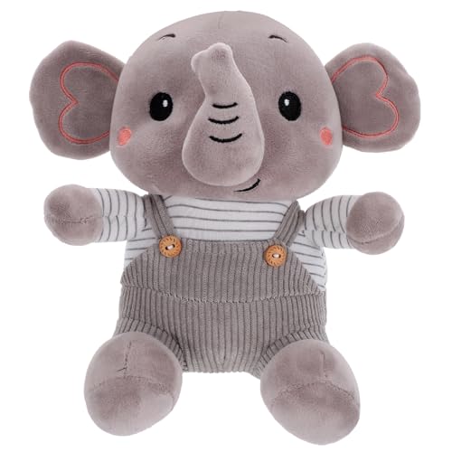 Toddmomy Weiches Plüschtier Elefant Kuscheltier für Junge Mädchen Hautfreundlich Flauschig Komfortabel Kuscheldoll für Beruhigen Toddmomy Weiches Plüschtier Elefant Kuscheltier für Junge Mädchen Hautfreundlich Flauschig Komfortabel Kuscheldoll für Beruhigen von Toddmomy