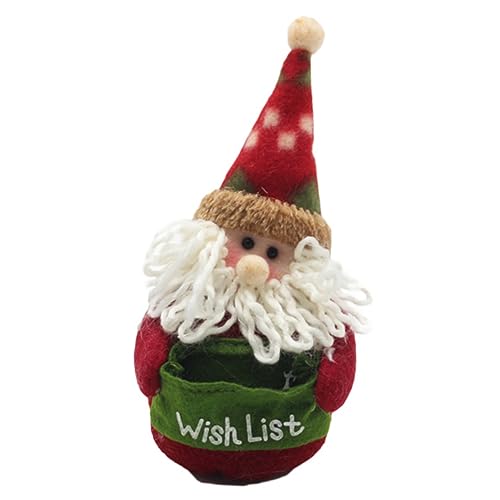 Toddmomy Weihnachtsmann Puppe Weihnachtsdeko Figur Kreative Weihnachtsfigur Weihnachtsfest Dekoration Festliche Toddmomy Weihnachtsmann Puppe Weihnachtsdeko Figur Kreative Weihnachtsfigur Weihnachtsfest Dekoration Festliche von Toddmomy