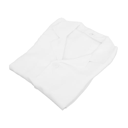 Toddmomy Weißer Kittel für kinderkleidung kinderparty Kinderkittel für Kinderärzte laborkittel Mantel Arzt Verkleiden Sie sich für Jungen Laborkittel Kostüm Polyester von Toddmomy