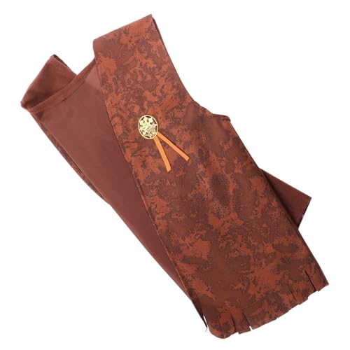 Toddmomy Western Style Cowboy Kostüm Weste für Unisex Leichtes Strapazierfähiges Rollenspiel Outfit für Karneval Halloween Party Zubehör von Toddmomy