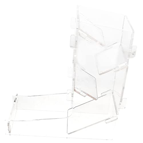 Toddmomy Widerstandsfähiger Würfelturm für Brettspiele Würfelzubehör Transparent Leicht und Kompakt für Ktv Bars und Zuhause Toddmomy Widerstandsfähiger Würfelturm für Brettspiele Würfelzubehör Transparent Leicht und Kompakt für Ktv Bars und Zuhause von Toddmomy