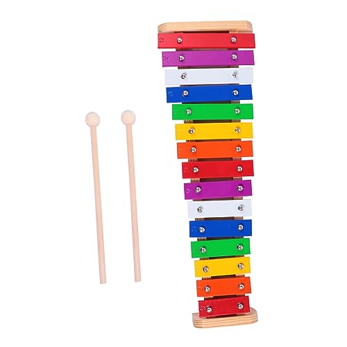 Toddmomy Xylophon für Hölzernes Schlaginstrument des Musiksinns Lernspielzeug für Kleine Künstler und Sicher für Jungen von Toddmomy
