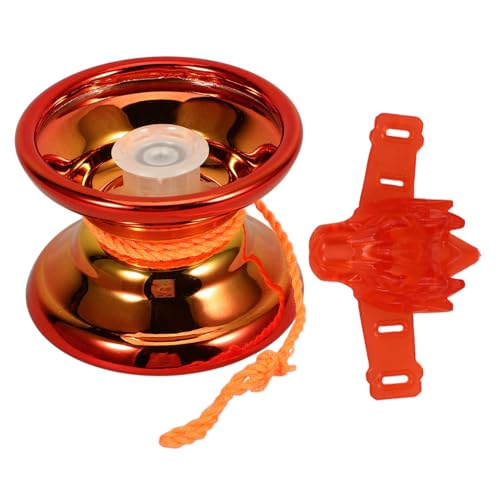 Toddmomy Yo Yo Ball Stabiles Farbverlaufend Rot für Anfänger Fingerkoordination und Flexibilität Trainierend Handliches String Langlebig und Robust Toddmomy Yo Yo Ball Stabiles Farbverlaufend Rot für Anfänger Fingerkoordination und Flexibilität Trainierend Handliches String Langlebig und Robust von Toddmomy