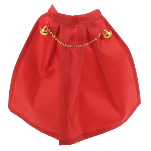 Toddmomy Zarter Puppenmantel Mit Schnalle Abnehmbarer Umhang Für Puppenzubehör Kreativität Und Spielinteraktion Handgefertigtes Sicheres Stoffmaterial von Toddmomy