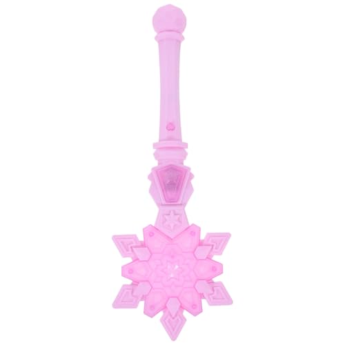 Toddmomy Zauberstab Schneespielzeug Weihnachtsstab Prinzessinnenstäbe Leuchtendes Zubehör Weihnachtsleuchtstäbe Prinzessinnen Seifenblasenstab Weihnachtsseifenblasenstäbe von Toddmomy