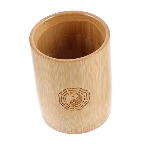 Toddmomy Zhouyi Bambusstab-Shaker Feng-Shui-Requisite Weissagungswerkzeuge Wahrsagerige Spiele Feng-Shui-münze Ich Freue Mich Auf Weissagung Weissagungseimer Weissagungsspiel Light Brown von Toddmomy
