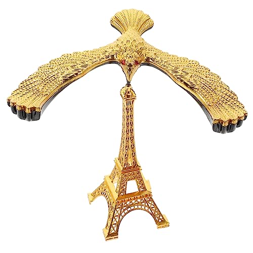 Toddmomy Zinklegierung Balance Eagle Modell Elegante Desktop Dekoration für Wohnzimmer Schlafzimmer und Büro Langlebig und Praktisch für Gleichgewichts von Toddmomy