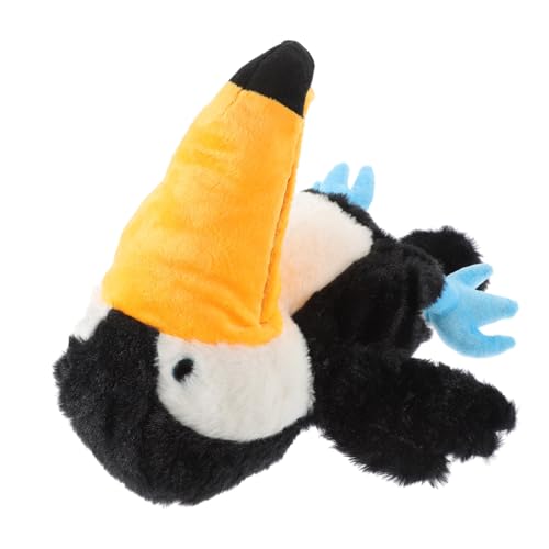 Toddmomy -handpuppe Vogelspielzeug Handpuppe Lustige Interaktive Vogelpuppe Handpuppentier Puppenspielzeug Vogel Fingerpuppen Tierhandpuppen Fingerpuppen Tiere Plüsch von Toddmomy