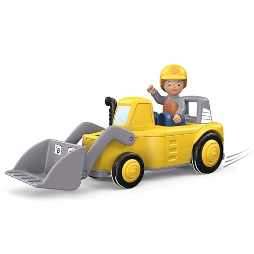 Toddys by siku 0146, Luke Loady, 2-teiliger Radlader, Zusammensteckbar, Inkl. beweglicher Spielfigur, Hochwertiger Schwungradmotor, Gelb/Grau, Ab 12 Monaten Toddys by siku 0146, Luke Loady, 2-teiliger Radlader, Zusammensteckbar, Inkl. beweglicher Spielfigur, Hochwertiger Schwungradmotor, Gelb/Grau, Ab 12 Monaten von Siku