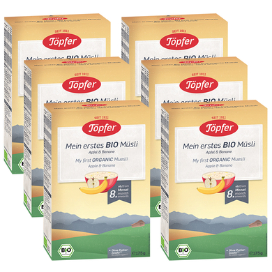 Töpfer Bio Mein erstes Müsli 6 x 175 g ab dem 8. Monat Töpfer Bio Mein erstes Müsli 6 x 175 g ab dem 8. Monat von Töpfer
