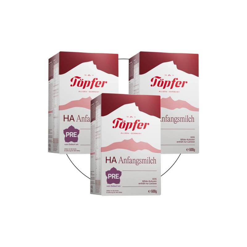 Töpfer Bundle 3er Pack HA PRE 600 g Töpfer Bundle 3er Pack HA PRE 600 g von Töpfer