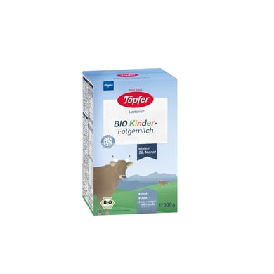 Töpfer Kinder-Folgemilch Bio 500g ab dem 12. Monat von Töpfer