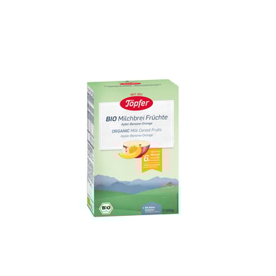 Töpfer Milchbrei Bio Früchte 200g ab dem 6. Monat von Töpfer
