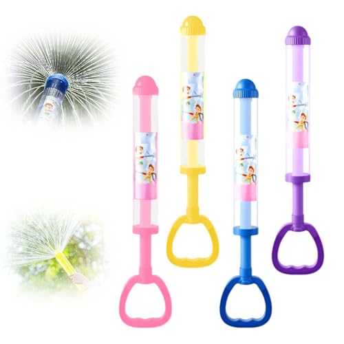 Fireworks Water Gun, 2025 Neu Wasserpistole, 4 Pcs Wasserspielzeug Kinder Outdoor, Romantische Feuerwerk Water Squirter, Outdoor Spielzeug zum Baden, Pool, Party (4 Pcs) von Toerjii
