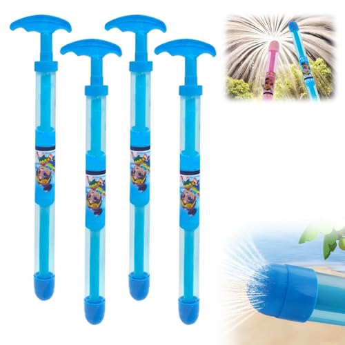 Fireworks Water Gun,4 Stück Wasserpistole,38.5CM Wasserspielzeug Kinder Outdoor, Romantische Feuerwerk Water Squirter, Outdoor Spielzeug zum Baden, Pool, Party (#02) von Toerjii