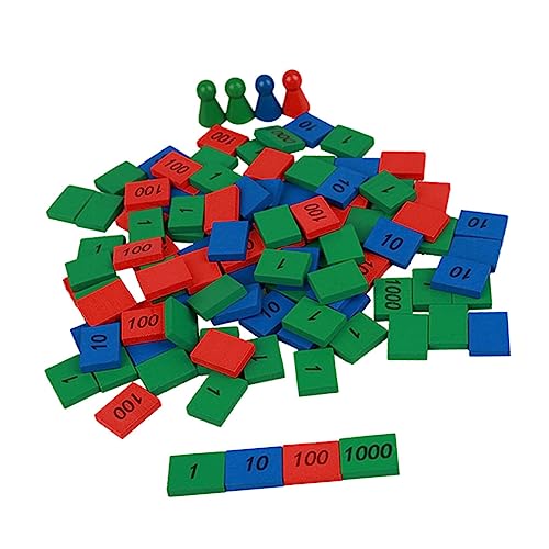 Tofficu 1 Home Edition Stempelspiel für kindergeschenke kindertagsgeschenk kindertag adventsgeschenke Educational Toys Safe Toy Kleinkind Bambus von Tofficu