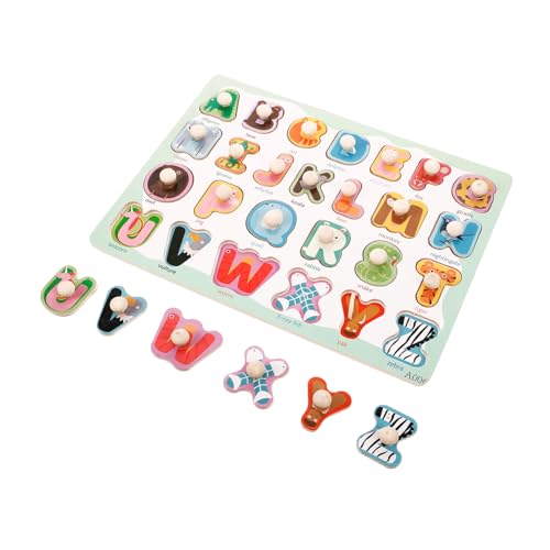 Tofficu 1 Satz Briefkognitiver Board Alphabettafel Alphabet-Puzzle kleine Rätsel für -Puzzle- pädagogisches Kleinkindspielzeug Buchstabenrätsel Holz Tofficu 1 Satz Briefkognitiver Board Alphabettafel Alphabet-Puzzle kleine Rätsel für -Puzzle- pädagogisches Kleinkindspielzeug Buchstabenrätsel Holz von Tofficu
