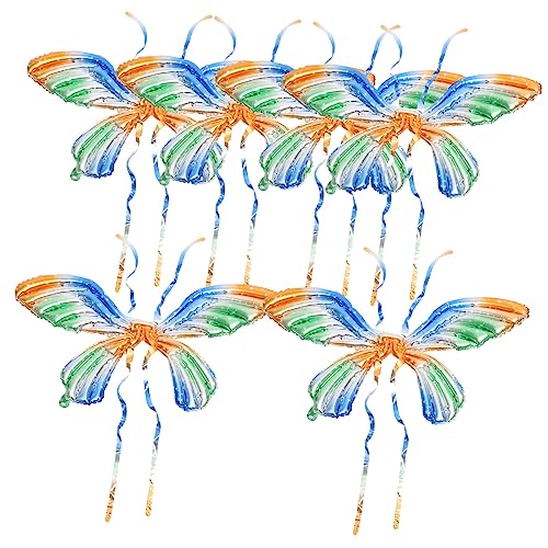 Tofficu 1 Satz Cosplay- ballons balloons ballonie balongas butterfly wings Fee Requisite Schmetterlingsflügel-Aluminiumfolienballon Rollenspiel-Requisiten weibliche Cosplay-Requisite von Tofficu
