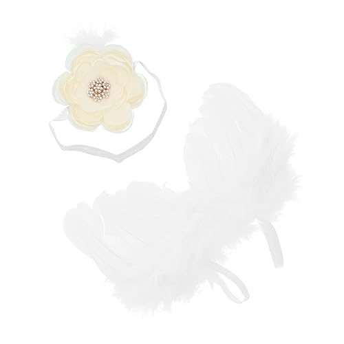 Tofficu 1 Satz Entzückenden Babyfotografie Engel Flügel Kostümzubehör für Neugeborene und Fotoshootings Teilig Weich und für Empfindliche Babyhaut für Feierlichkeiten von Tofficu