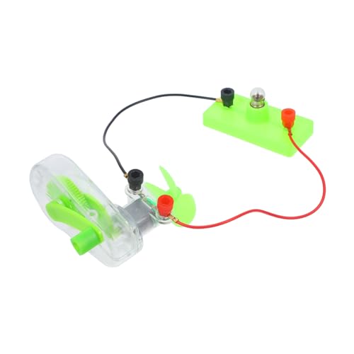 Tofficu Tragbarer Stromgenerator - Handkurbelgenerator - Wissenschaftliches Experimentierset - Handgenerator-Spielzeug - Pädagogisches Spielzeug - Pädagogisches Wissenschaftsspielzeug von Tofficu