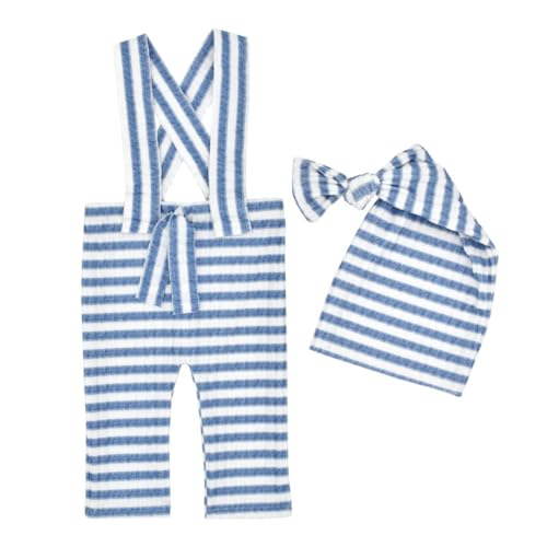 Tofficu 1 Satz Neugeborenen Fotografie Outfit Set Streifen Overall mit Hut für Jungen und Mädchen Foto Requisite für Unvergessliche Aufnahmen Hautfreundliches Material für Geburtstage und Tofficu 1 Satz Neugeborenen Fotografie Outfit Set Streifen Overall mit Hut für Jungen und Mädchen Foto Requisite für Unvergessliche Aufnahmen Hautfreundliches Material für Geburtstage und von Tofficu