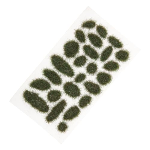 Tofficu Miniatur-grasbüschelmodell - Künstliche Grasflecken Für Dioramen Und Modellbau von Tofficu