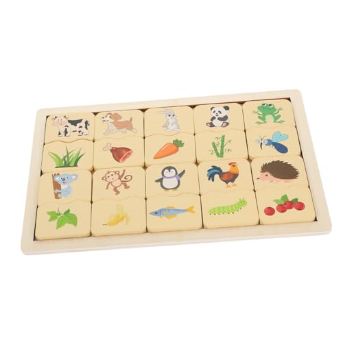 Tofficu 1 Set Lernpuzzle Kinderpuzzle Für Kleinkinder Für Babys Kleinkindpuzzle Kinderpuzzle Puzzlebrett Puzzlespielzeug Passende Puzzles Kinderspielzeug Babypuzzles Aus Holz von Tofficu