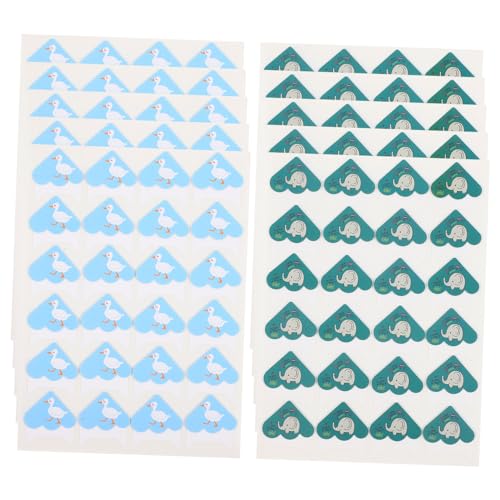 Tofficu 10 Blatt Fotoecken Aufkleber für Scrapbooking Selbstklebende Fotokorner Niedlichem Elephants zur Dekoration von Fotoalben und Erinnerungsstücken für und DIY Projekte Tofficu 10 Blatt Fotoecken Aufkleber für Scrapbooking Selbstklebende Fotokorner Niedlichem Elephants zur Dekoration von Fotoalben und Erinnerungsstücken für und DIY Projekte von Tofficu