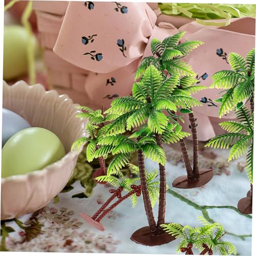 Tofficu 10 Stück Teiliges Miniatur Kokospalmen Modell Realistische Sandtisch Deko Langlebige Kunststoff Palmen für DIY Landschaftsbau und Hohe Mikro szenerie Bäume Tofficu 10 Stück Teiliges Miniatur Kokospalmen Modell Realistische Sandtisch Deko Langlebige Kunststoff Palmen für DIY Landschaftsbau und Hohe Mikro szenerie Bäume von Tofficu