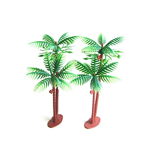 Tofficu 10St Mini-Plamme Perfect Shape Living Room Decoration Miniaturzug Sandkasten-Miniaturen Modelle Pflanzendekor Mini-Landschaftsbaum Modellbaum Lebensmittel Anlage Bahn von Tofficu