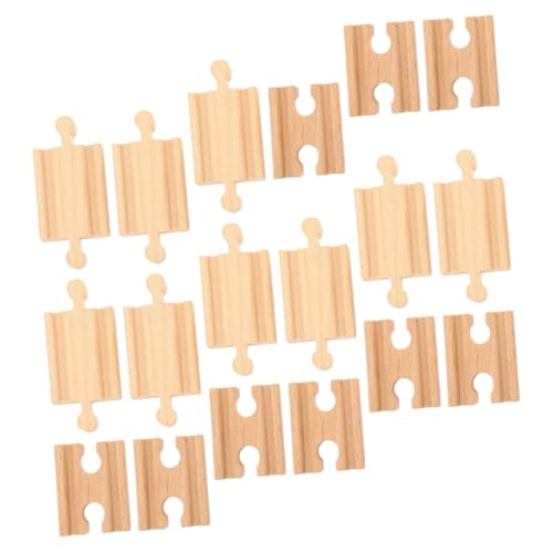 Tofficu 18 Stück Teiliges Holz Zugschienen Zubehör Kompatible Holzeisenbahn Schienen Kindersicheres für Feinmotorik und Logisches Fördert Kreativität und Familienzeit Tofficu 18 Stück Teiliges Holz Zugschienen Zubehör Kompatible Holzeisenbahn Schienen Kindersicheres für Feinmotorik und Logisches Fördert Kreativität und Familienzeit von Tofficu
