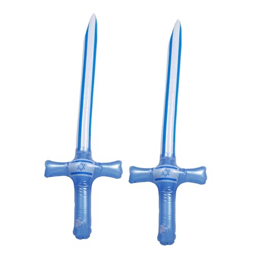 Tofficu 2 Stück Aufblasbare Schwerter PVC für Hanukkah Cosplay Halloween Festliche Dekorationen Schnelle Inflation Vielseitig für und Außenfeiern Tofficu 2 Stück Aufblasbare Schwerter PVC für Hanukkah Cosplay Halloween Festliche Dekorationen Schnelle Inflation Vielseitig für und Außenfeiern von Tofficu