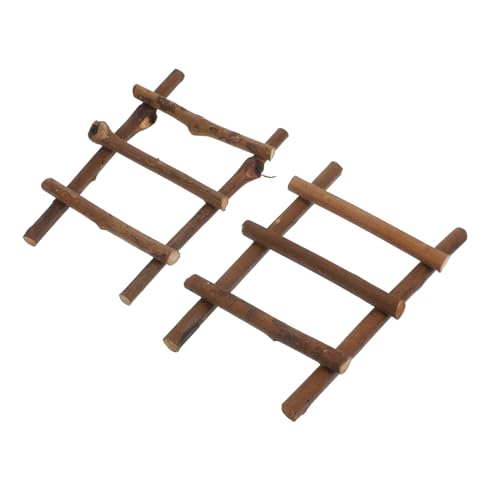 Tofficu 2 Stück Mikro Landschaftsleiter Miniaturen Zum Basteln Dekorative Leiter Miniaturmöbel Miniaturzubehör Mini Gartenleiter Sandgartenleiter Winzige Möbel Rattan Kaffee Tofficu 2 Stück Mikro Landschaftsleiter Miniaturen Zum Basteln Dekorative Leiter Miniaturmöbel Miniaturzubehör Mini Gartenleiter Sandgartenleiter Winzige Möbel Rattan Kaffee von Tofficu