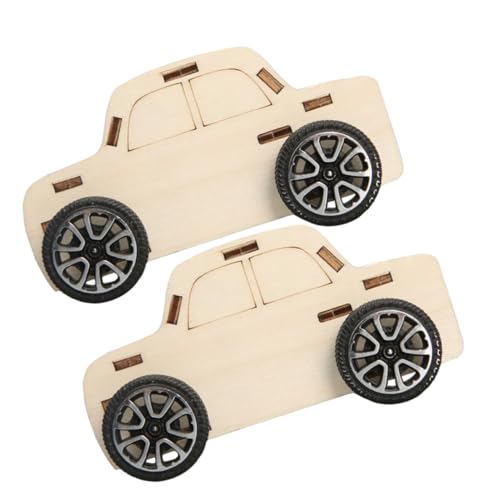 Tofficu 2 Stück Teiliges Holzauto DIY Bausatz für Sicherer Langlebiger Material Handgefertigtes Puzzle von Kreativität und Wissenschaftsgeist für Jungen und Mädchen Ab Jahren Tofficu 2 Stück Teiliges Holzauto DIY Bausatz für Sicherer Langlebiger Material Handgefertigtes Puzzle von Kreativität und Wissenschaftsgeist für Jungen und Mädchen Ab Jahren von Tofficu