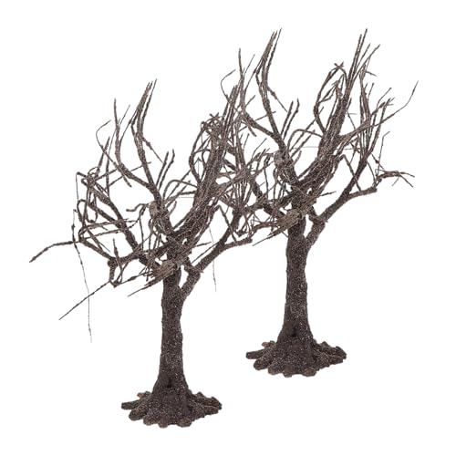Tofficu 2 Stücke Sandbox-modellbaum Künstliche Bäume Zum Basteln Künstlicher Miniaturbaum Mini Gefälschter Baum Mini-szenenzubehör-modellbäume Modellherstellung Coffee Eisendraht von Tofficu