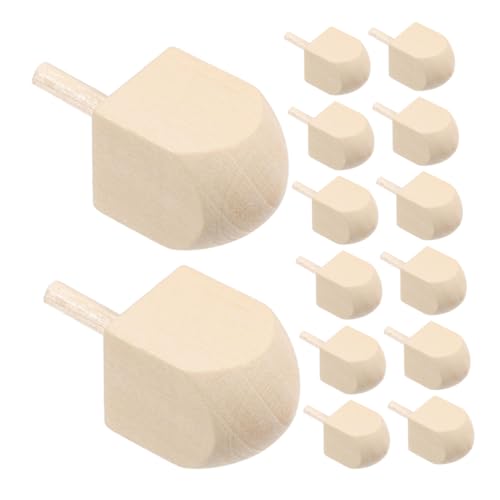 Tofficu 20 Stück Teiliges Traditionelle Holz Dreidel für Hanukkah Unbemalte Stabile zum Bemalen und Basteln Kulturelles DIY für Familien Festliche Chanukka Dekoration Tofficu 20 Stück Teiliges Traditionelle Holz Dreidel für Hanukkah Unbemalte Stabile zum Bemalen und Basteln Kulturelles DIY für Familien Festliche Chanukka Dekoration von Tofficu