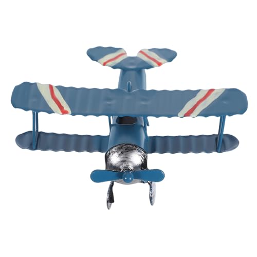 Tofficu 3 Stück Vintage Retro Flugzeug Modell aus Metall Deko Flugzeug für Desktop Ornament in Blau Retro Luftfahrzeug für Zimmer und Weihnachtsbaum Deko Tofficu 3 Stück Vintage Retro Flugzeug Modell aus Metall Deko Flugzeug für Desktop Ornament in Blau Retro Luftfahrzeug für Zimmer und Weihnachtsbaum Deko von Tofficu