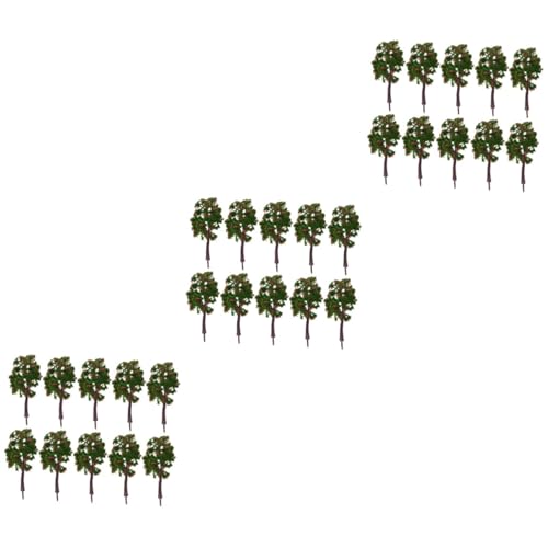 Tofficu 30 STK Landschaftsmodellbaum Modellbäume Architektur Bäume Figur Mini-Sonnenbrille Für Puppen Miniaturschuhe Mit Absätzen Kaktus-Ornament Mini-gartenzubehör Sandkasten Moos von Tofficu
