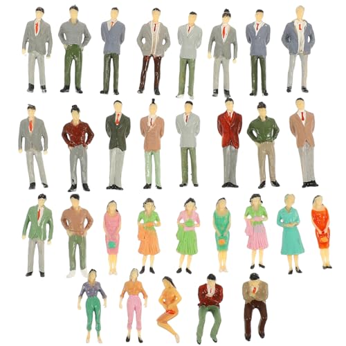 Tofficu 30 Stück Farbschurke für kindergeschenke Modellbauhobby Figuren Mini Menschenmodelle auf dem Sandtisch Landschaft Menschen Modelle Abs Tofficu 30 Stück Farbschurke für kindergeschenke Modellbauhobby Figuren Mini Menschenmodelle auf dem Sandtisch Landschaft Menschen Modelle Abs von Tofficu
