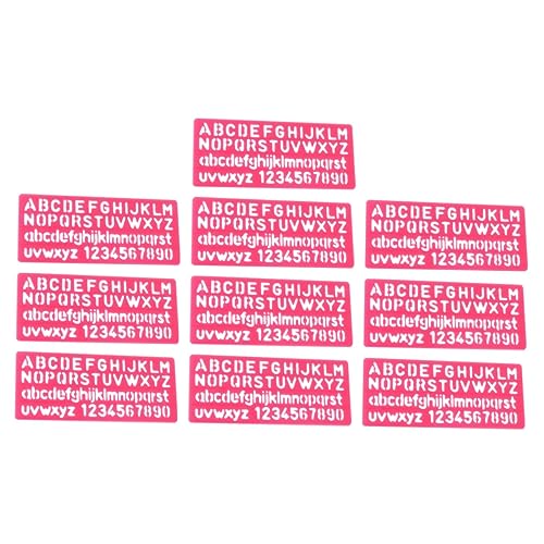 Tofficu 32 Stück Herrscher Schriftzug plastiktisch digital aufbügler Buchstaben zeichenschablonen Kinderwerkzeuge Zeichenkreide für DIY Alphabet Hohlschablonen Mehrzweckschablone Tofficu 32 Stück Herrscher Schriftzug plastiktisch digital aufbügler Buchstaben zeichenschablonen Kinderwerkzeuge Zeichenkreide für DIY Alphabet Hohlschablonen Mehrzweckschablone von Tofficu