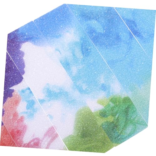 Tofficu 36 Stück Teiliges Sensorische Angst Aufkleber mit Rauer Textur Bunte Fidget Streifen für Erwachsene und Schüler Beruhigende Stressabbau Sticker Geeignet für Handy Rückseite und von Tofficu