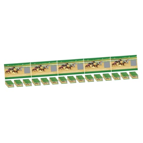 Tofficu 4 Sätze Kinderkarte Rubbel-Sticker-preise Loskarten Abrubbeln Stickerspiel Abrubbeln Rubbelkartenpreise Lose Abrubbeln Rubbelkarten Für Partys Papier von Tofficu
