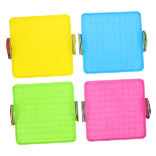 Tofficu 4 Stück Mathematik Teaching Graphics Board Grafische Blockspielzeug Zusatzpraxis Montessori Peg Board Mathematik Manipulative Pegboard Manipulatives Material Plastik Tofficu 4 Stück Mathematik Teaching Graphics Board Grafische Blockspielzeug Zusatzpraxis Montessori Peg Board Mathematik Manipulative Pegboard Manipulatives Material Plastik von Tofficu