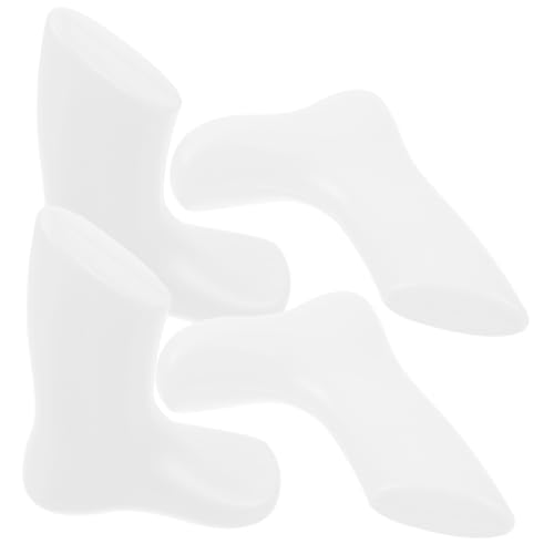 Tofficu 4 Stück Modellfüße Für Füße Schaufensterpuppe Fußmodell Anzeige Falsche Füße Fuß Schaufensterpuppe Schuhfüller Vinyl-socken-Modell Füße Socken Modell Sockenform Weiß Plastik Tofficu 4 Stück Modellfüße Für Füße Schaufensterpuppe Fußmodell Anzeige Falsche Füße Fuß Schaufensterpuppe Schuhfüller Vinyl-socken-Modell Füße Socken Modell Sockenform Weiß Plastik von Tofficu