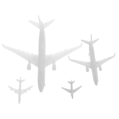 Tofficu 4 Stück Teiliges Flugzeugmodell Kunststoff Miniatur Flugzeugfiguren für Kreative Mikro Landschaften Stadtplanung Bürodekoration Sammlermodelle Tofficu 4 Stück Teiliges Flugzeugmodell Kunststoff Miniatur Flugzeugfiguren für Kreative Mikro Landschaften Stadtplanung Bürodekoration Sammlermodelle von Tofficu